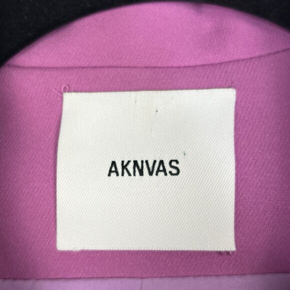 Aknvas Womens Size 4  Blazer Jacket Taylor Orchid Pink Fuchsia Corpcore Barbie - Picture 6 of 7